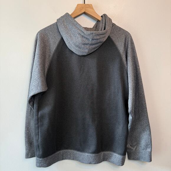 Notre Dame University Classic Logo Hoodie Sweatshirt Gray Unisex Size Small - Picture 4 of 6